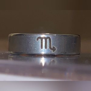 Silver Scorpio Ring